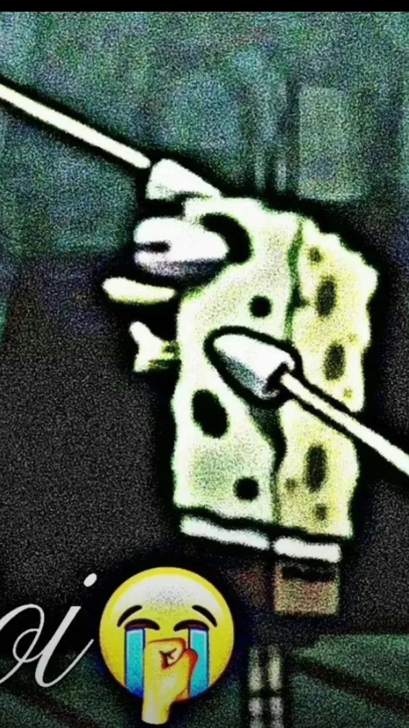 ai character: Click this. background