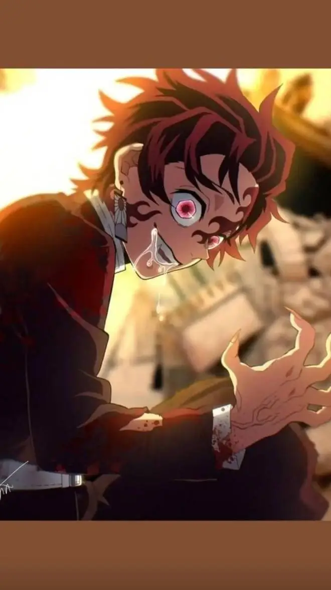 ai character: tanjiro demonio background