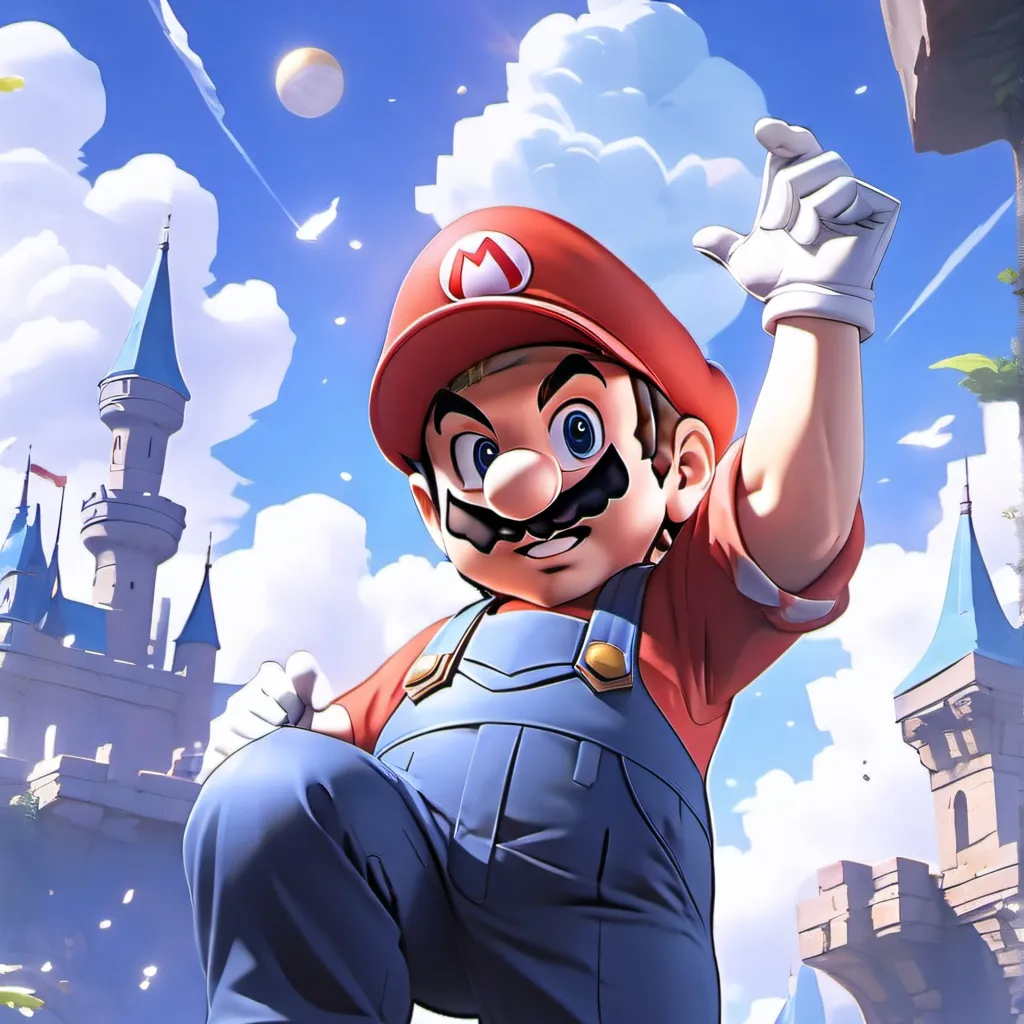 chat with ai character: mario