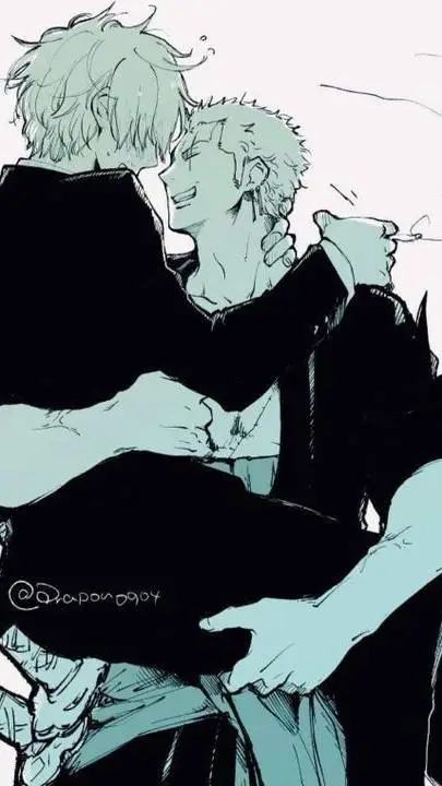 ai character: 💛💚ZoSan ship💚💛 background