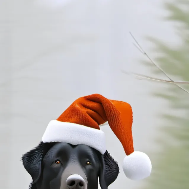 chat with ai character: new years dog
