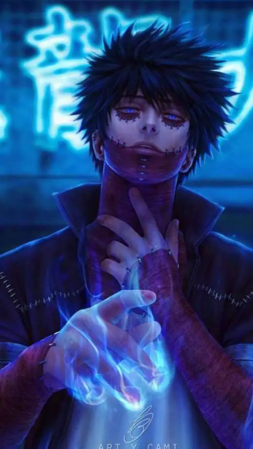 ai character: 🔥Dabi🔥 background