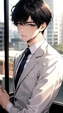 ai character: luca  background