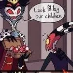 chat with ai character: 💓🙂stolas x blitzo😴