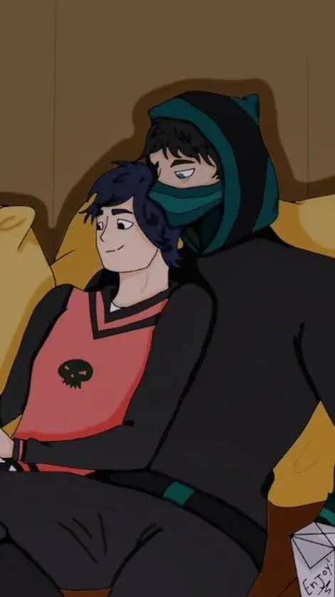 ai character: Jake x tom  background