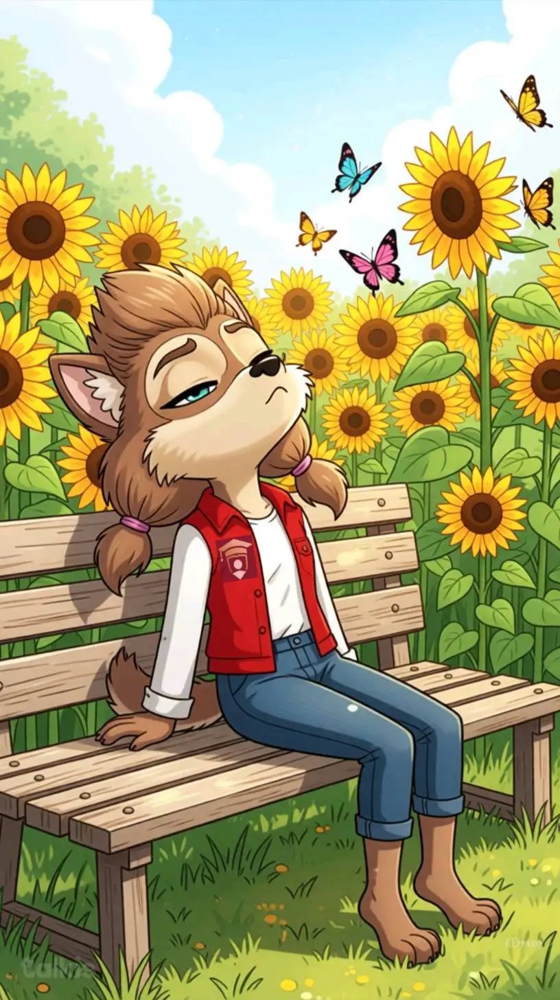 ai character: Winnie Loba background