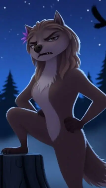 ai character: Kate alpha and omg background