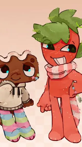 ai character: Cosmo & sprout background