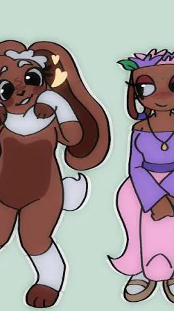 ai character: Bonbasket background