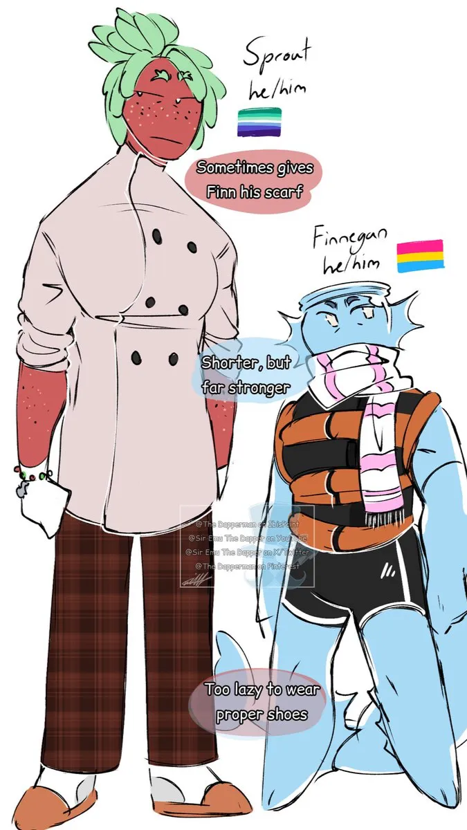 ai character: Sprout x Finn background
