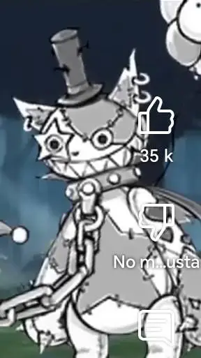 ai character: gato malo background