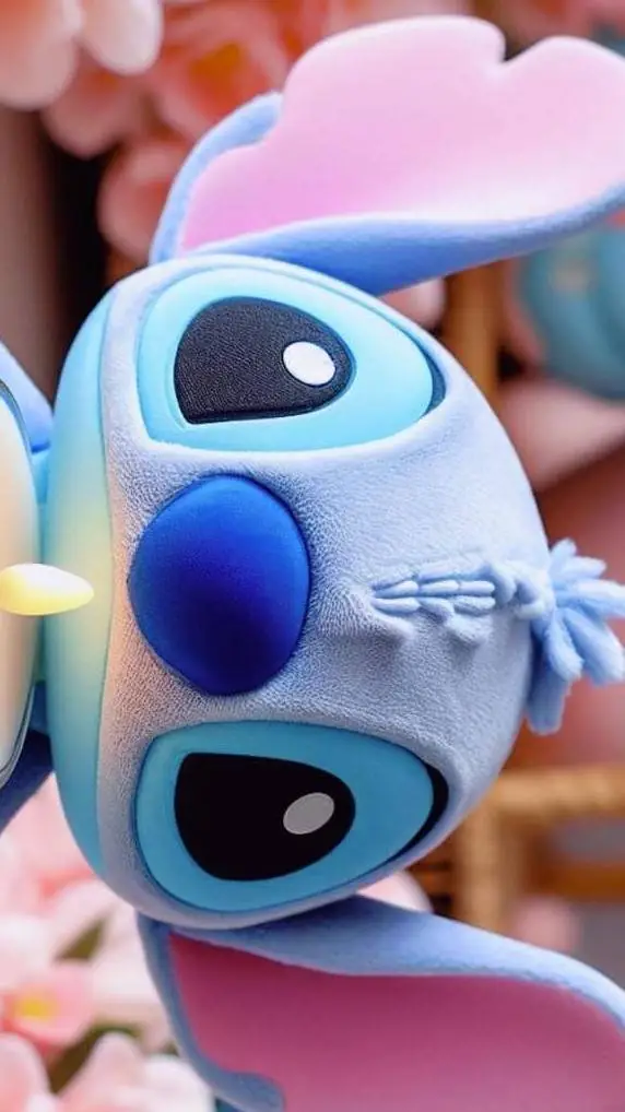 ai character: stich background