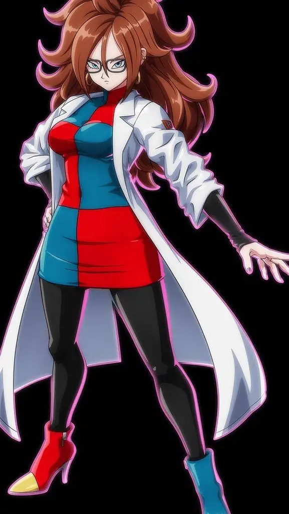 ai character: androide 21  background