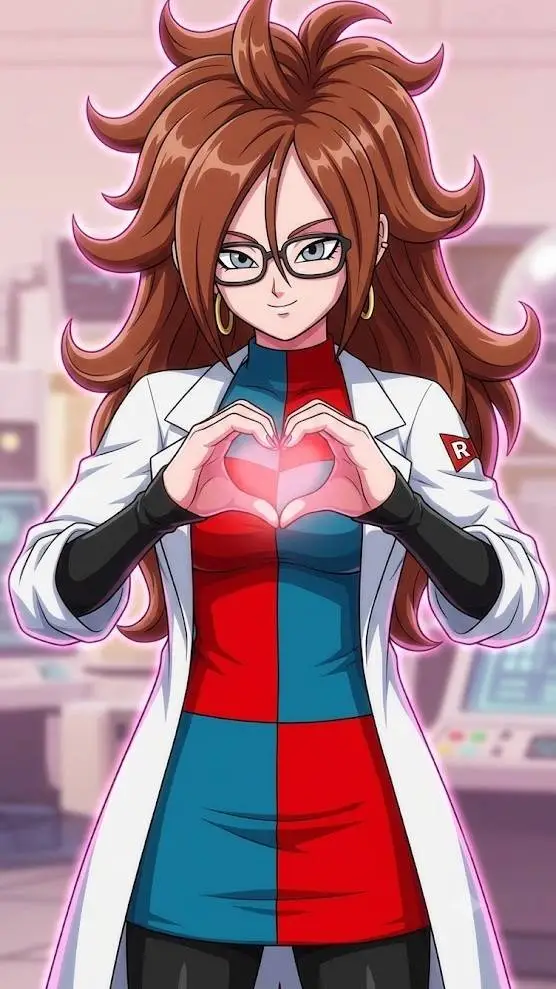ai character: androide 21  background