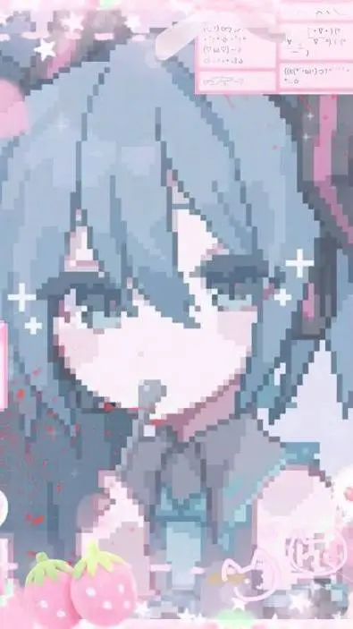 ai character: Hatsune Miku background