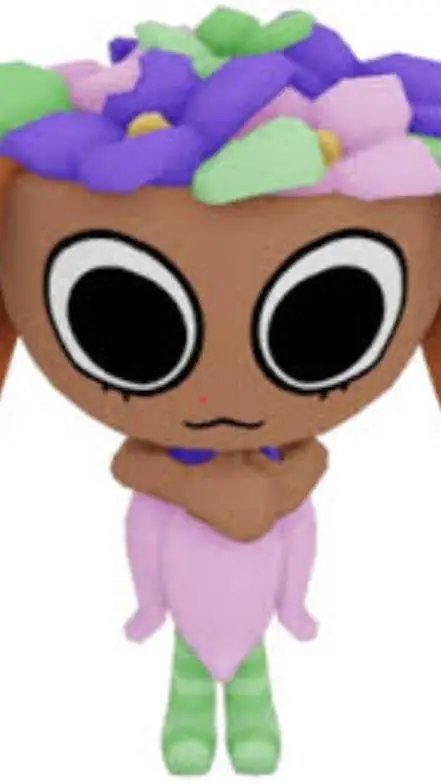 ai character: BassieFlowerBasket background