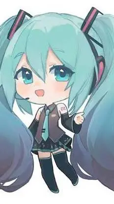 ai character: miku background