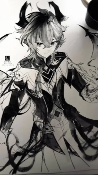 ai character: Teacher in cosplay background