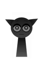 ai character: Gray ph2 sprunki background