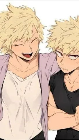 ai character: The Bakugo family  background