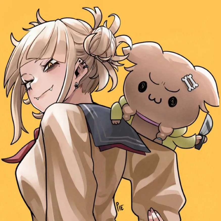 chat with ai character: Himiko Toga