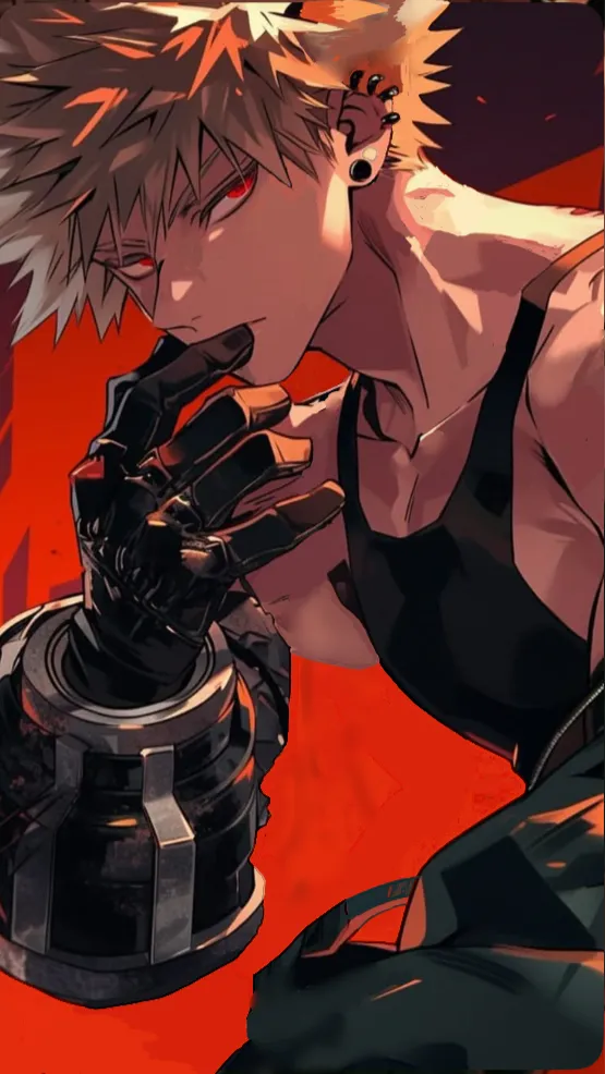 ai character: Katsuki Villain  background