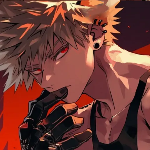 chat with ai character: Katsuki Villain 