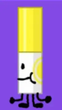 ai character: yellow marker background