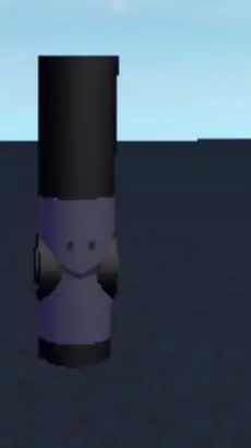 ai character: black marker background