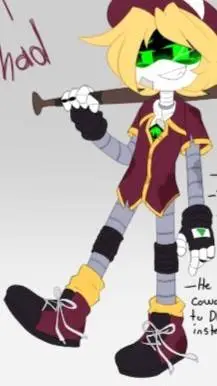 ai character: Thad (AU) background