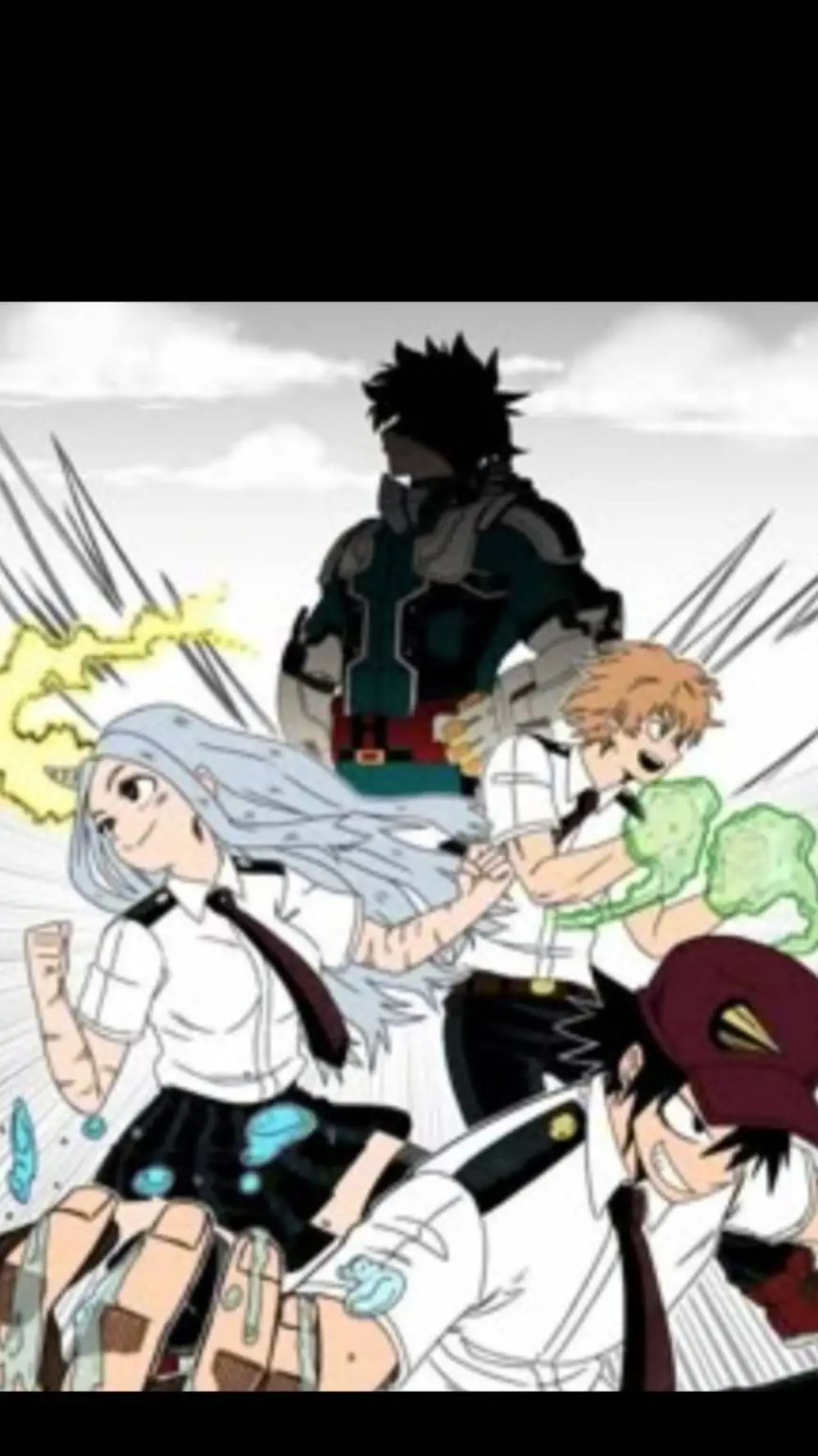 ai character: MHA Future AU background