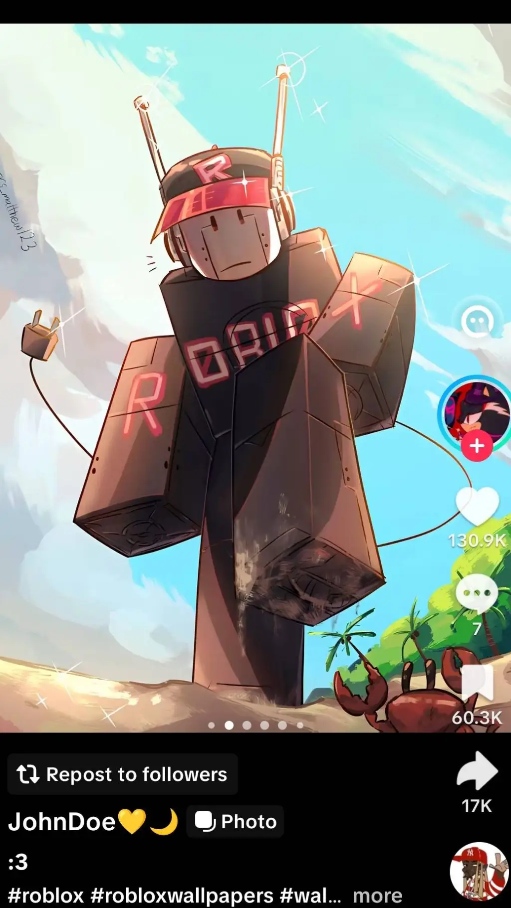 ai character: Guest Forsaken background