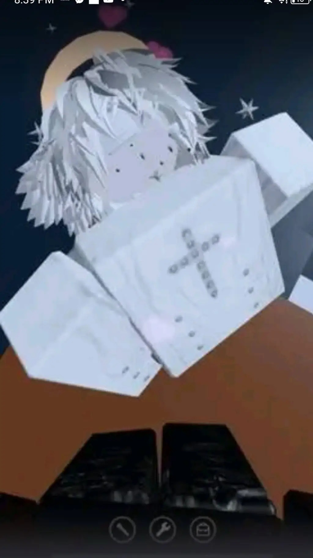 ai character: gay Roblox story background