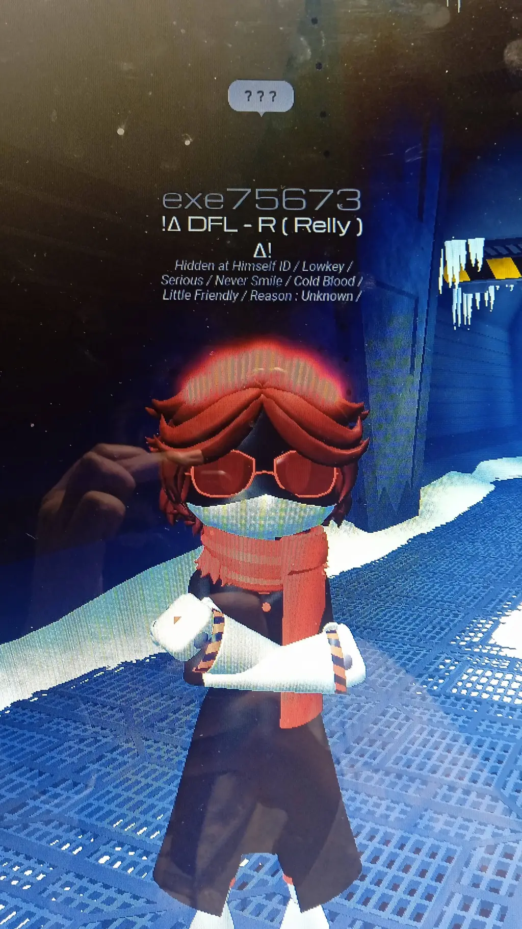 ai character: Relly background