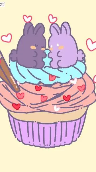 Talkie AI - Chat with a Bunny cupcake