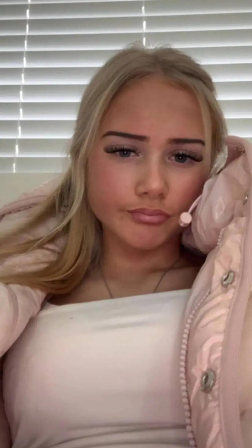 ai character: evil chav violet background