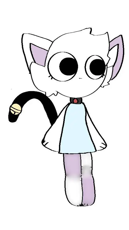 ai character: cat! background