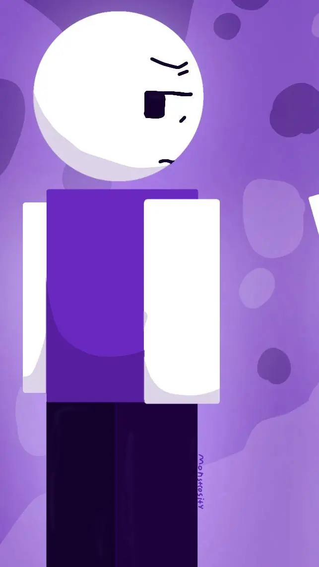 ai character: 💜Clip💜 background
