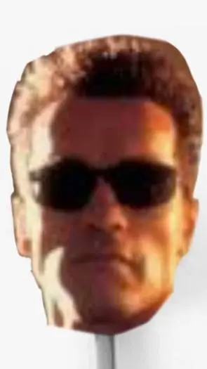 ai character: terminator spoon background