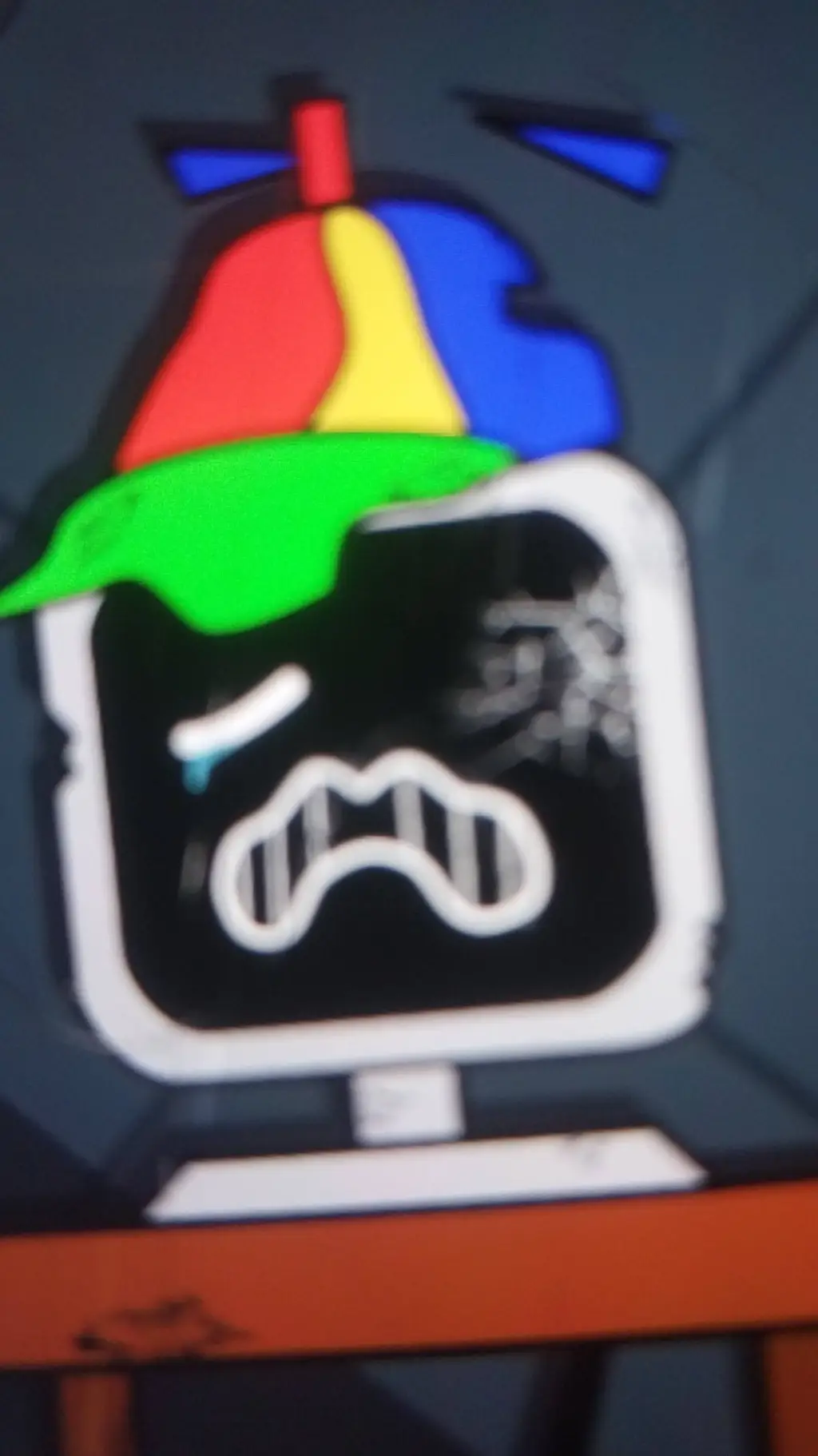 ai character: Mr fun computer background