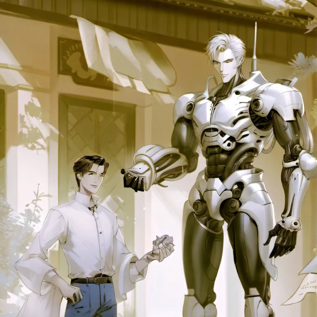 chat with ai character: randall and James