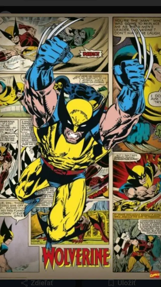 ai character: Comics Wolverine  background