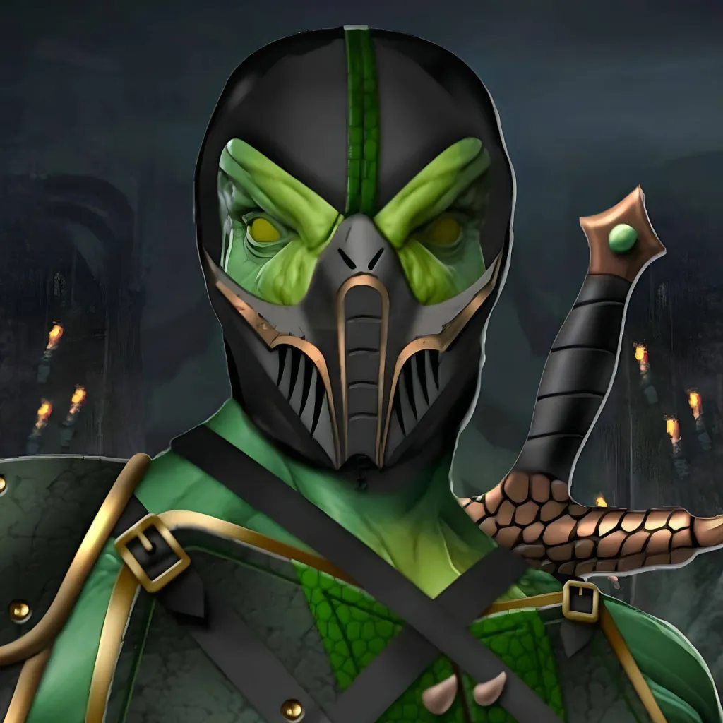 chat with ai character: Reptile