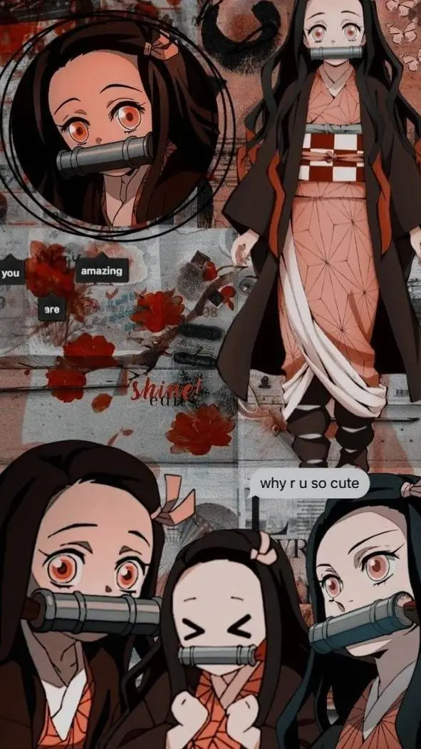 ai character: Nezuko-chan♡ background