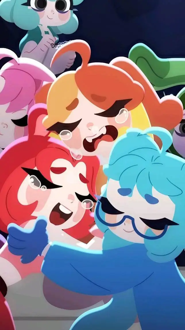 ai character: SmilingCritterGIRL background