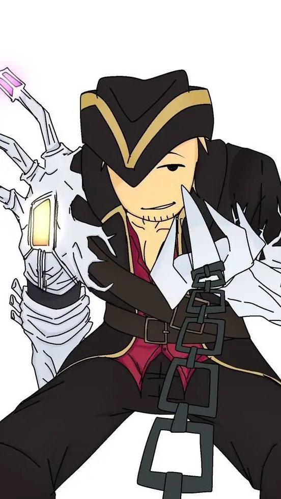 ai character: ꧁ෆpiratedebtᰔᩚ꧂ background