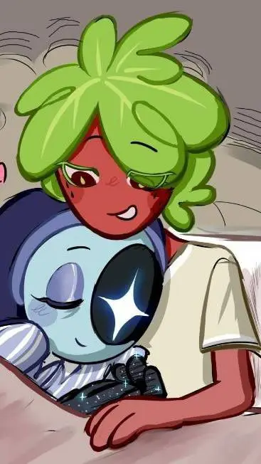 ai character: Moonberry background