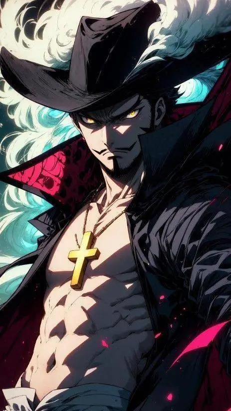 ai character: Dracule Mihawk  background