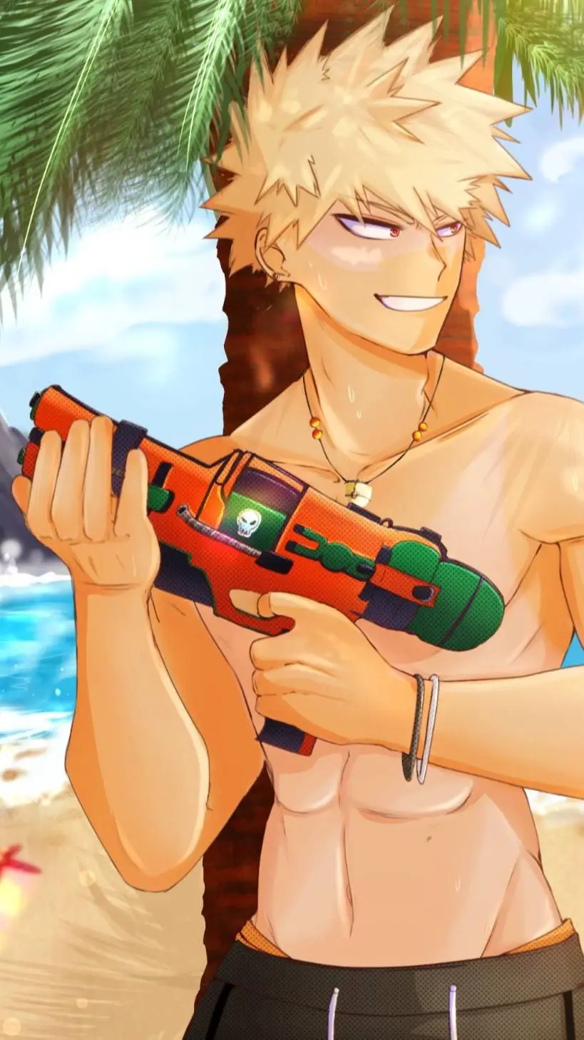 ai character: 👙SUMMER MHA👒 background