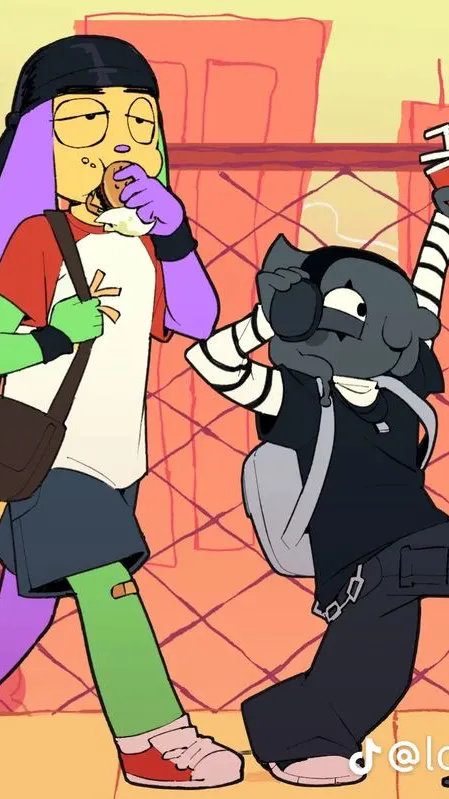 ai character: Dandy’s world au background